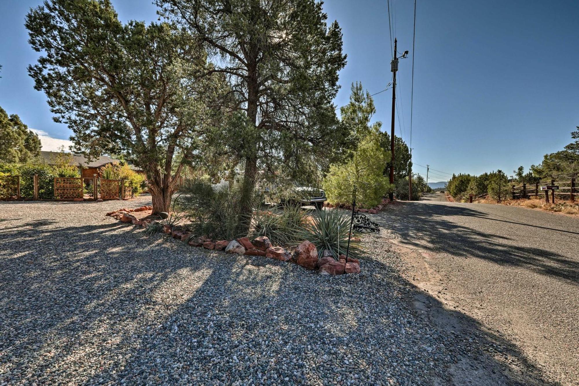 Cozy Romantic Sedona Studio 6 Mi To Red Rock St Pk Exterior photo